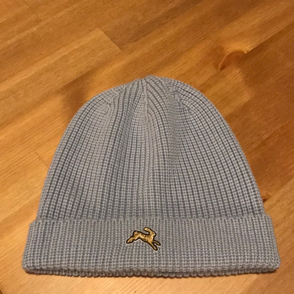 Tracksmith Prospect Merino Beanie in Light Blue